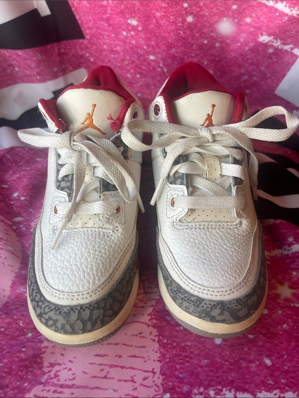 Jordan 3 Kids' Retro Basketball Sneakers